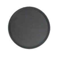 TRAY 16" NON SKID BLACK